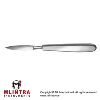 Langenbeck Resection Knife Stainless Steel, 18 cm - 7" Blade Size 55mm